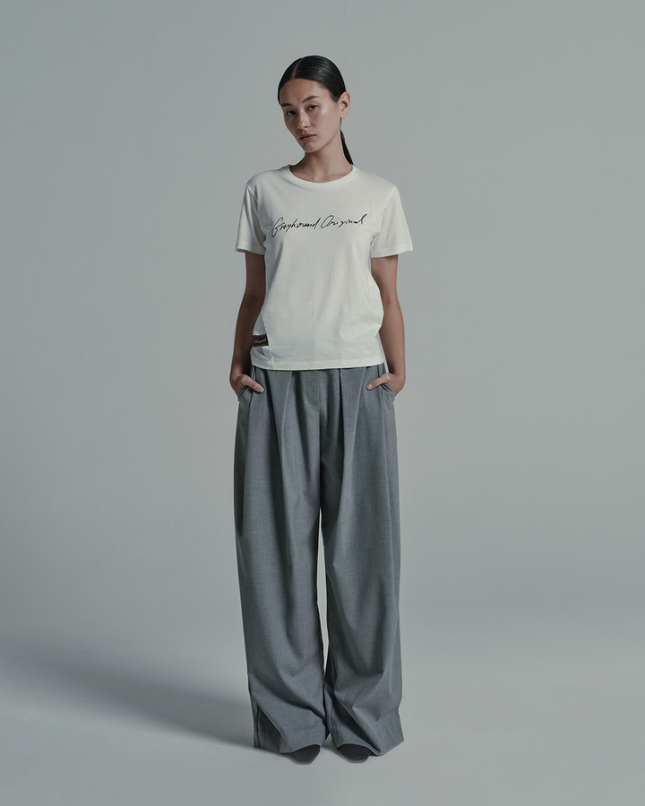 LARGE PLEATS TAILORED TROUSERS – GREYHOUND ORIGINAL