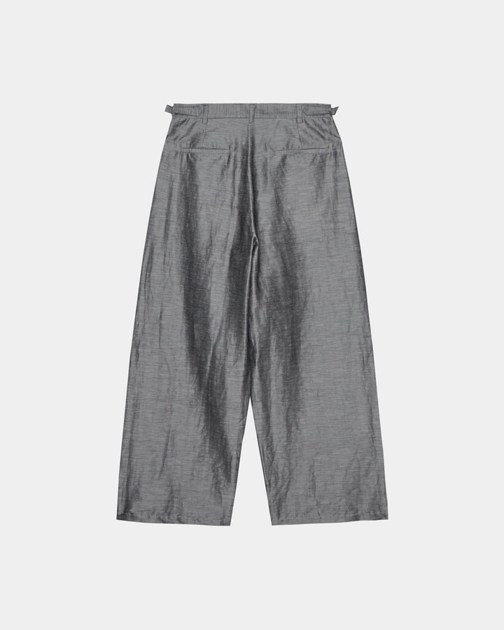 GH STRAIGHT PLEATED TROUSERS
