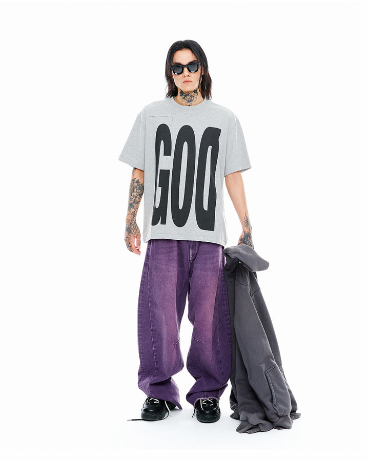 "GOD 🦮" T BY GREYHOUND