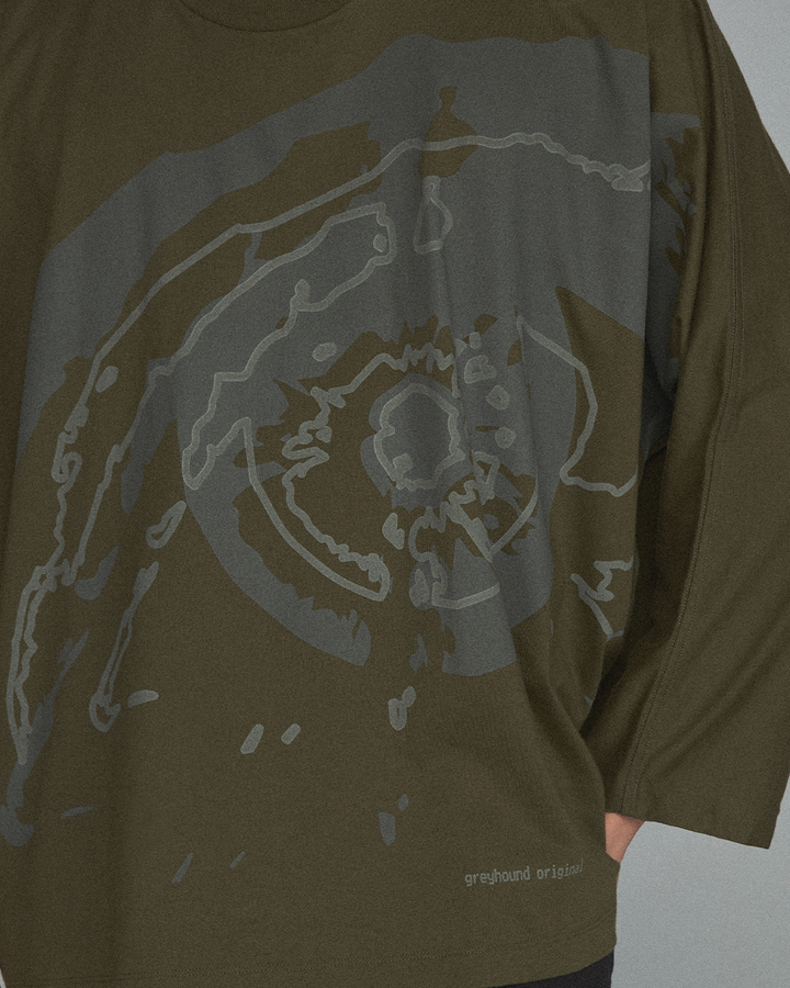 GH "EYE SCANNED" LONG SLEEVES T-SHIRT