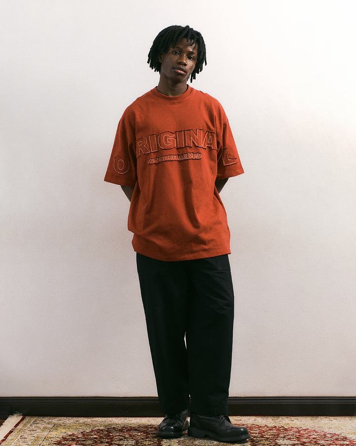 ORIGINAL GREYHOUND APPLIQUED LOGO T-SHIRT