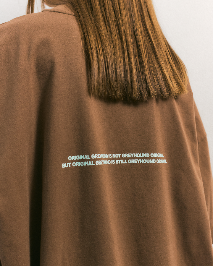 ORIGINAL GREYHOUND OVERSIZED T-SHIRT