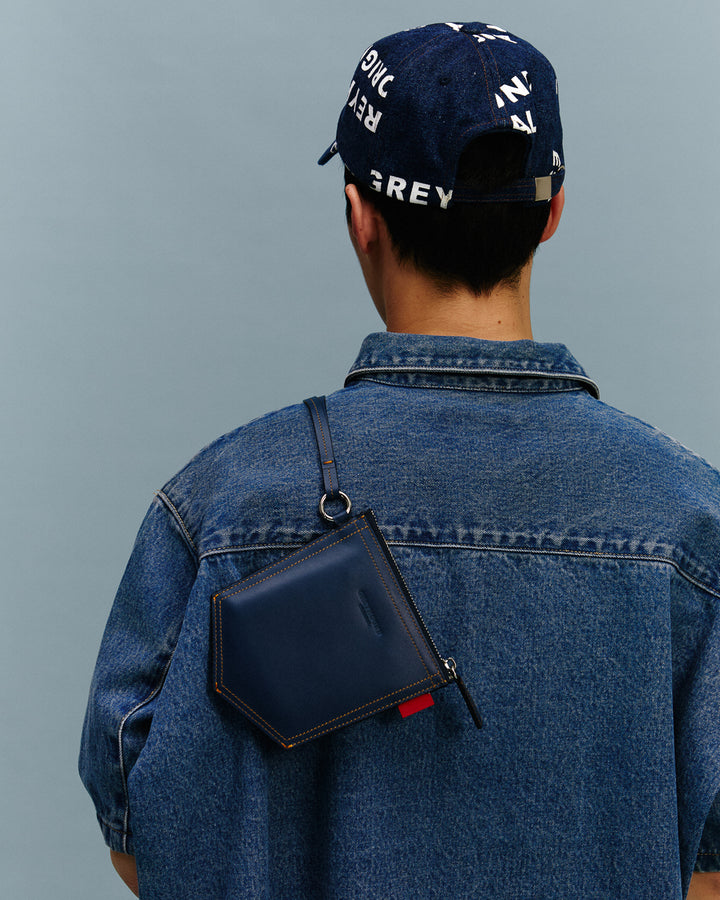 GH BACK DENIM POCKET POUCH