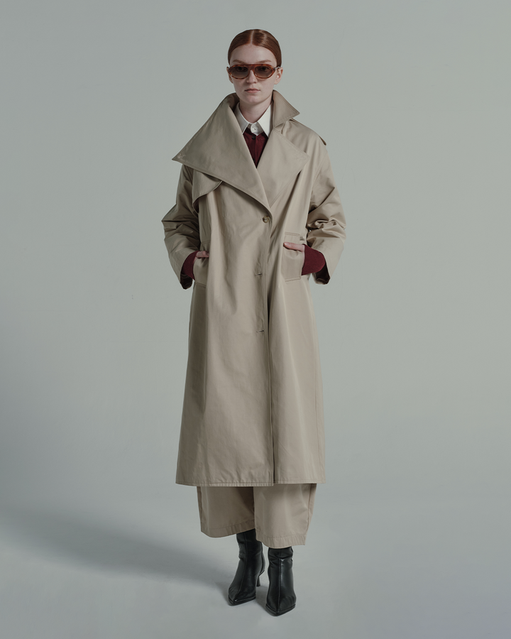 GH ASYMMETRICAL COAT