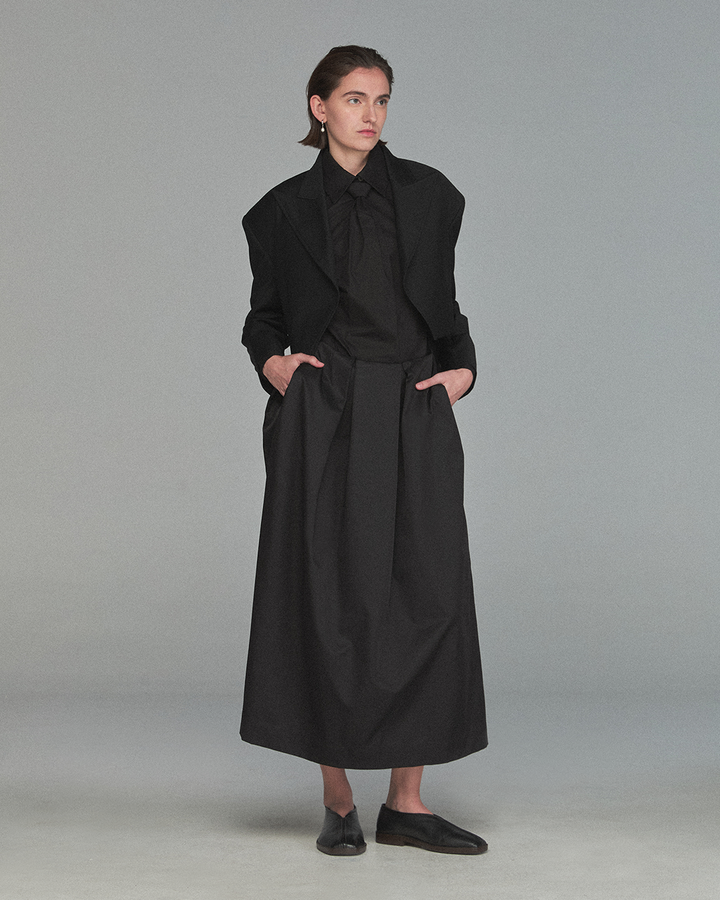 GH PLEATS MAXI SKIRT