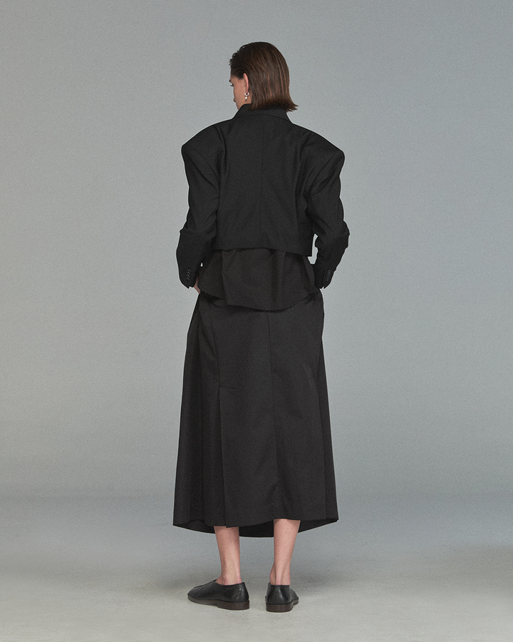 GH PLEATS MAXI SKIRT