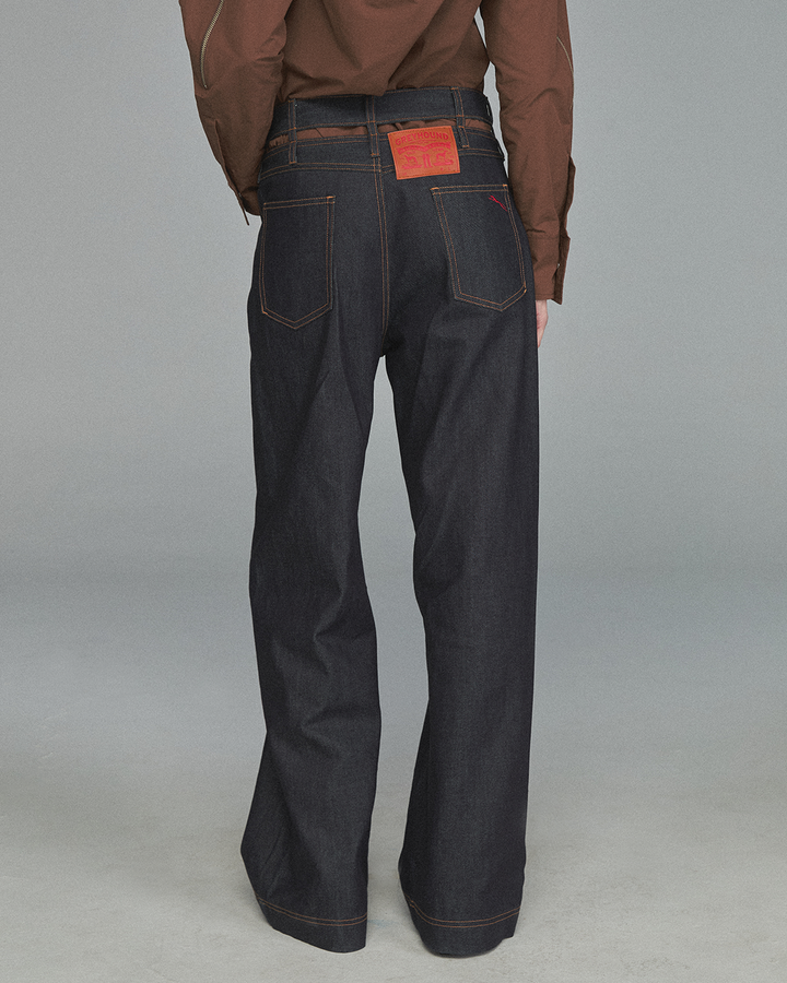 GH CUTOUT WAIST DENIM