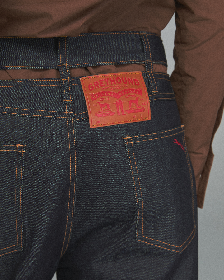 GH CUTOUT WAIST DENIM