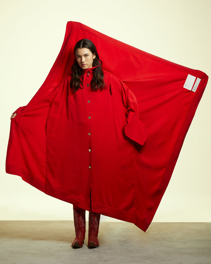 GH FRAME OVERSIZED SHIRT DRESS