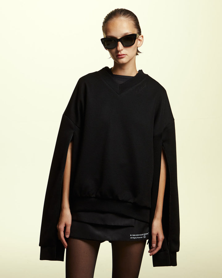 GH OPEN SLEEVES SWEATER