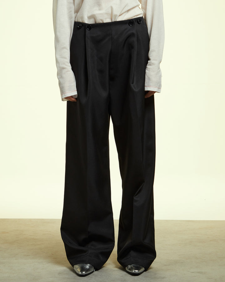 GH GREEN LABEL WIDE - LEG TROUSERS