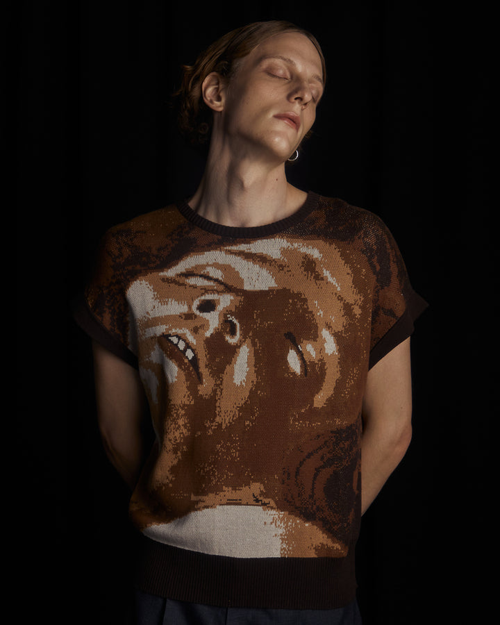 FACE OF MARS  JACQUARD KNIT