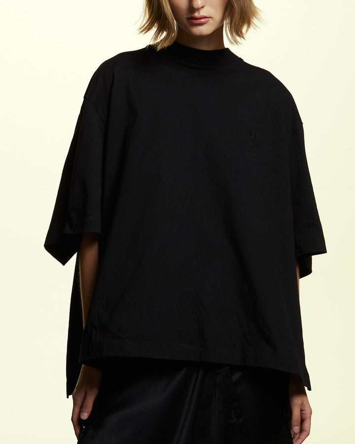 GH JERSY WITH SATIN T- SHIRT
