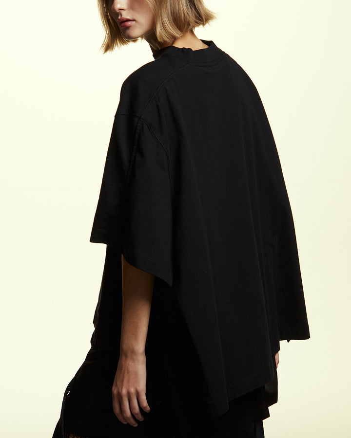 GH JERSY WITH SATIN T- SHIRT