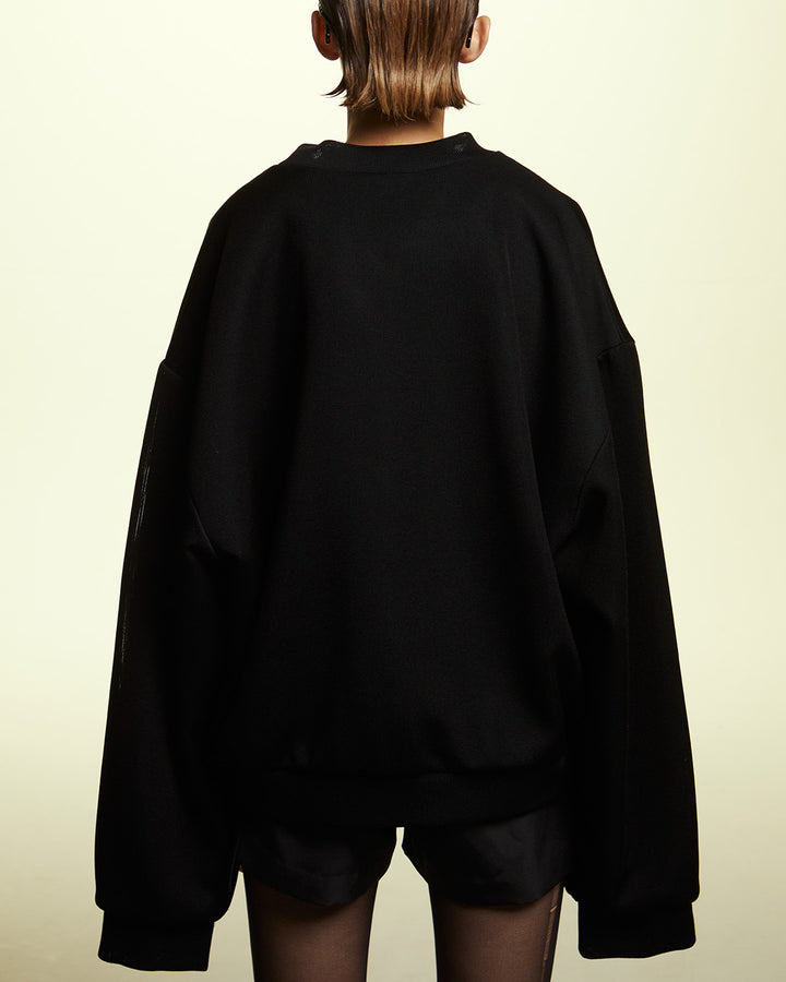 GH OPEN SLEEVES SWEATER