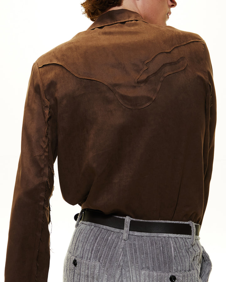 RAW CUTTING DOG HAWAII SHIRT
