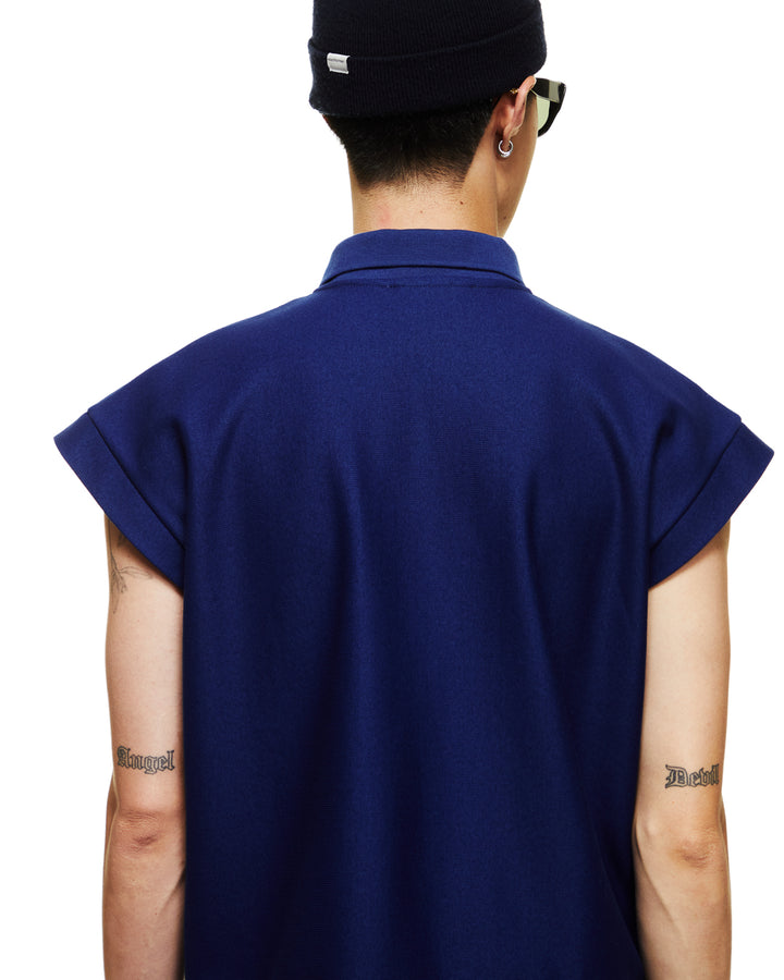 GH SLEEVELESS POLO T-SHIRT