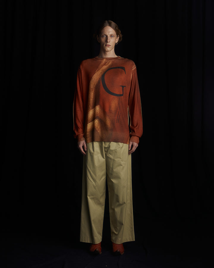 GH PLEATED TROUSERS