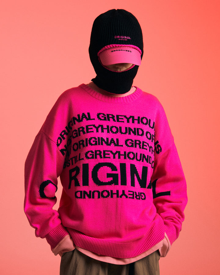 ORIGINAL GREYHOUND KNITTED SWEATSHIRT
