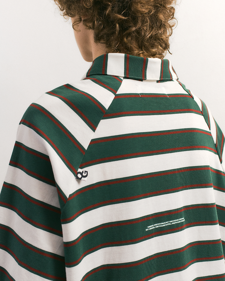 ORIGINAL GREYHOUND DISTORTION OVERSIZED POLO