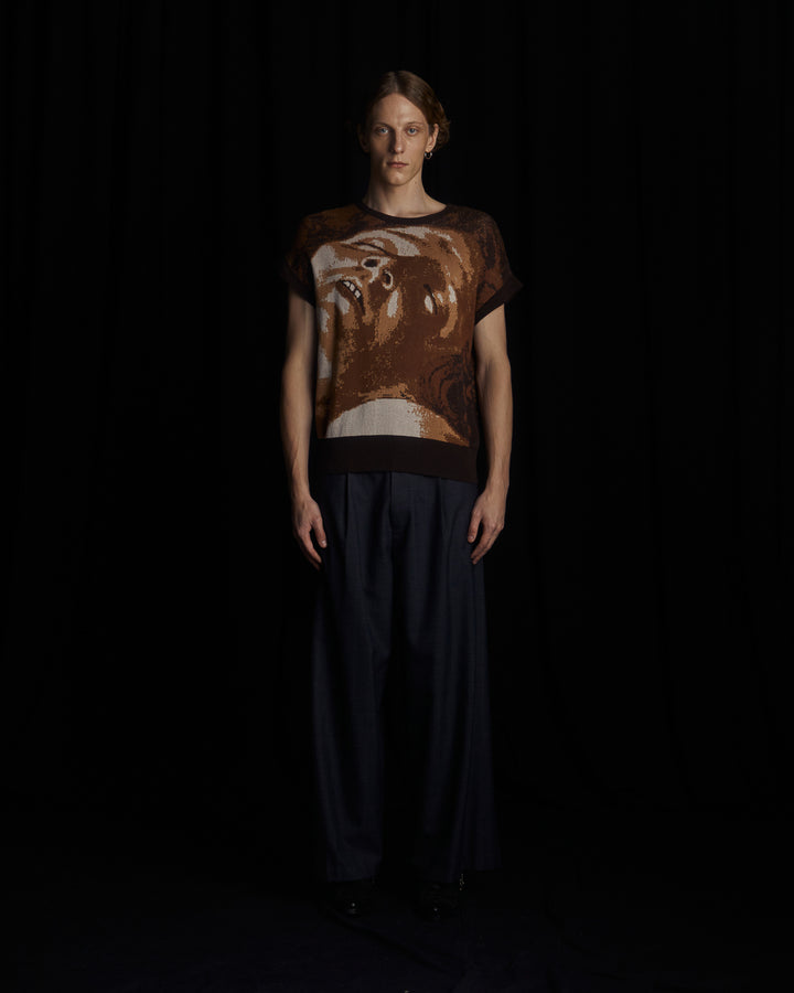 FACE OF MARS  JACQUARD KNIT