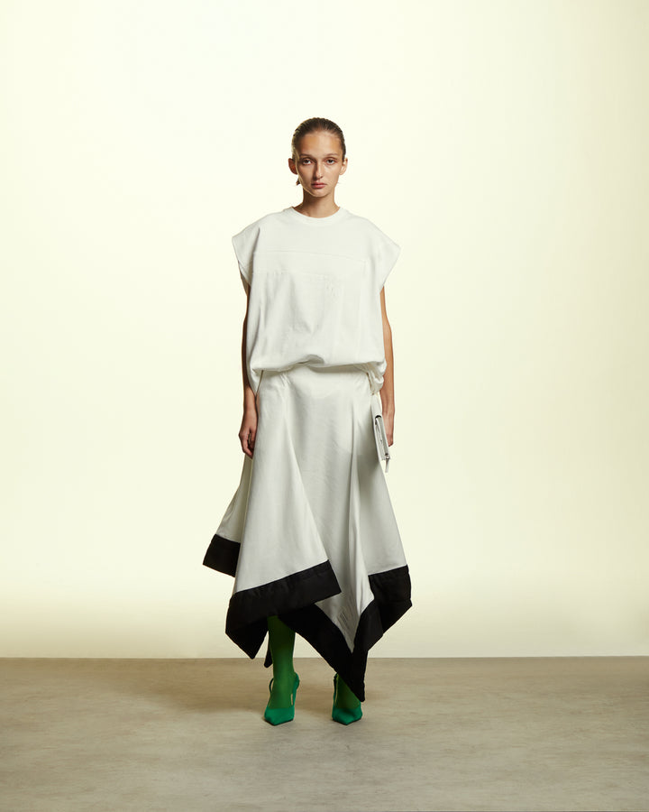 GH FRAME MID LENGTH SKIRT