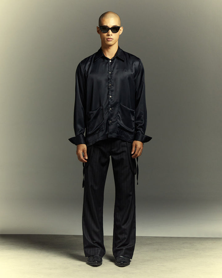GH POCKET SATIN SHIRT