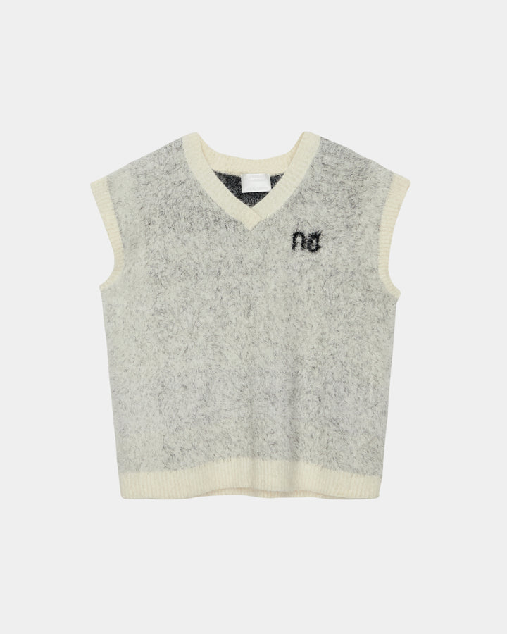 "GH LICENSE PLATE" KNITTED VEST