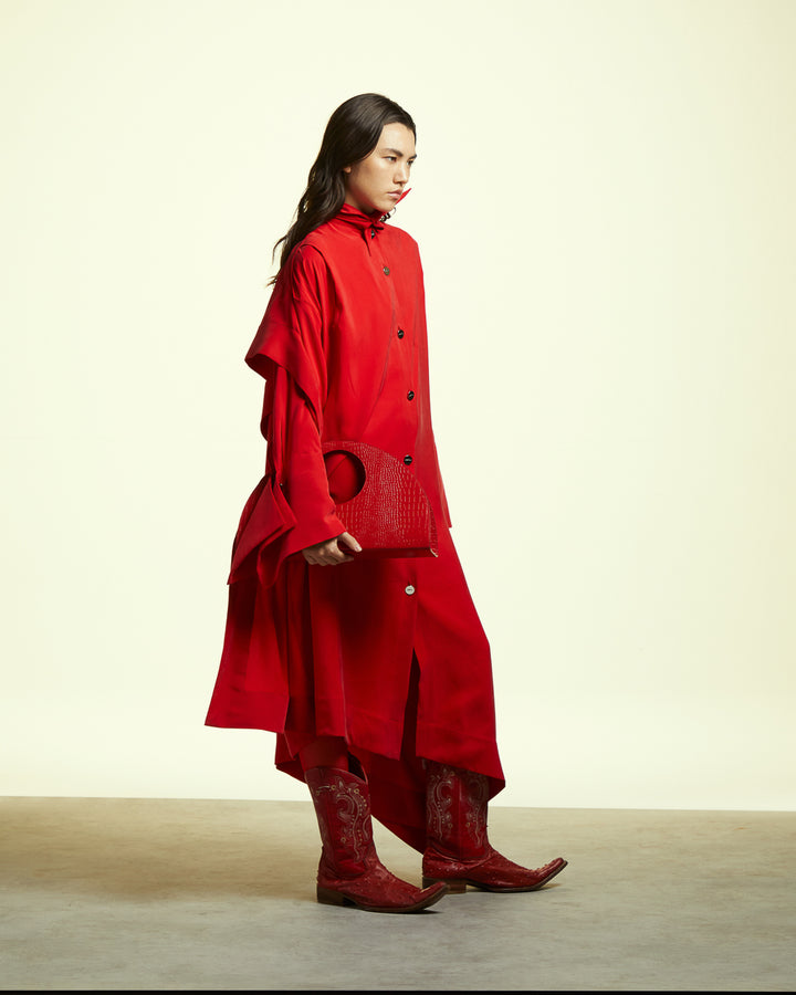GH FRAME OVERSIZED SHIRT DRESS
