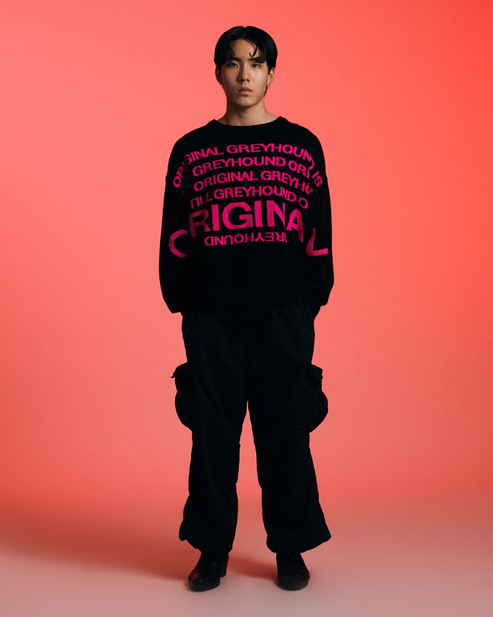 ORIGINAL GREYHOUND KNITTED SWEATSHIRT