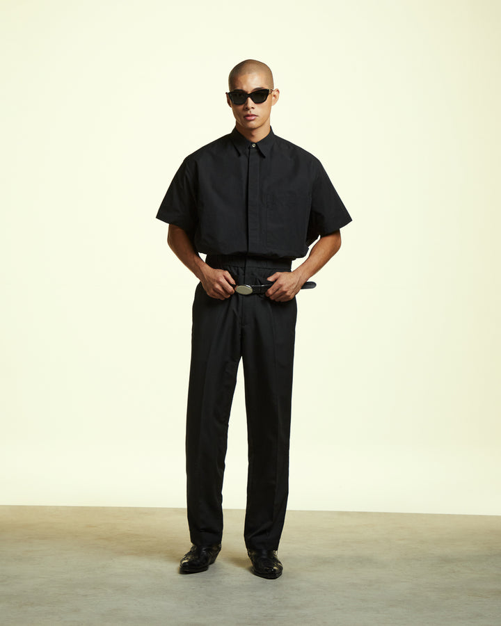 GH DOUBLE-WAISTBAND TROUSERS