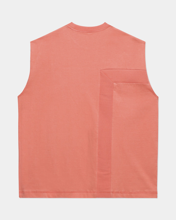 GH PAINTING FRAME OVERSIZED SLEEVELESS T-SHIRT