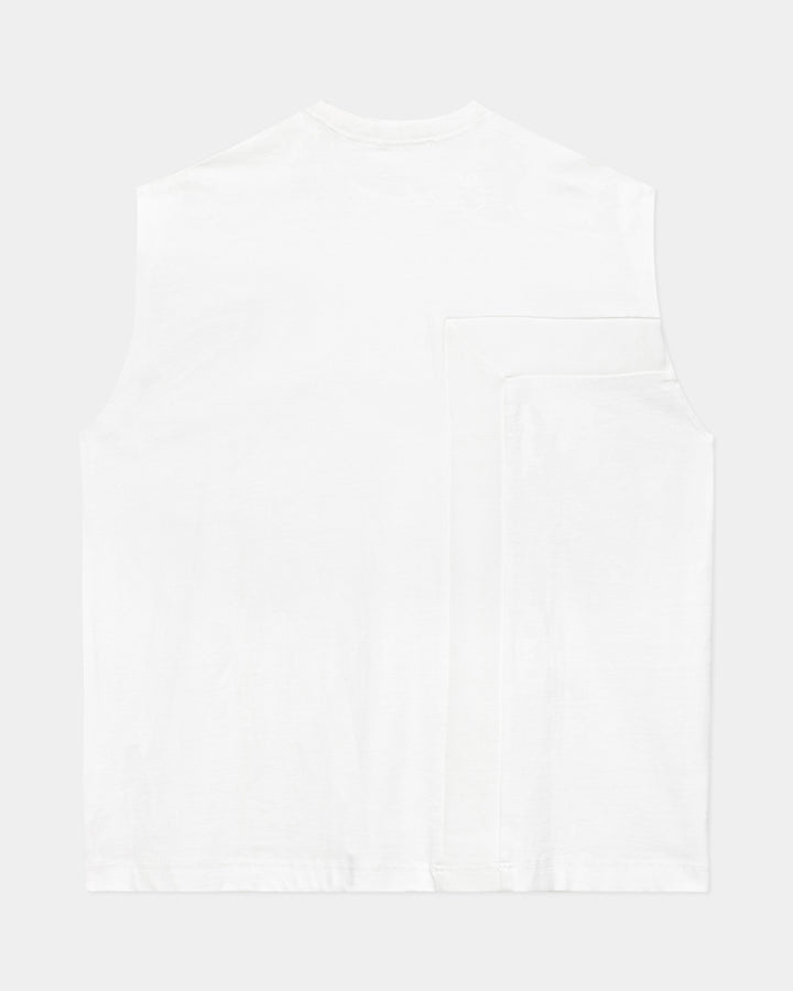 GH PAINTING FRAME OVERSIZED SLEEVELESS T-SHIRT
