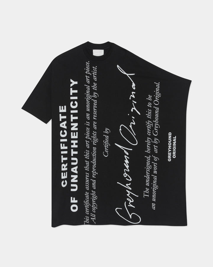 GH CERTIFICATE OVERSIZED T-SHIRT DRESS