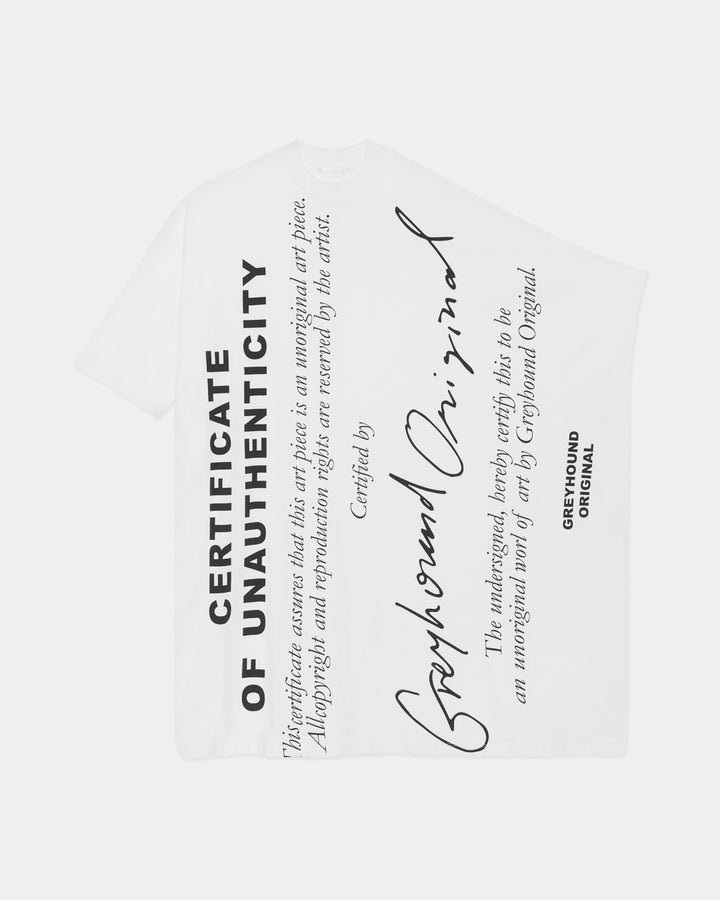 GH CERTIFICATE OVERSIZED T-SHIRT DRESS