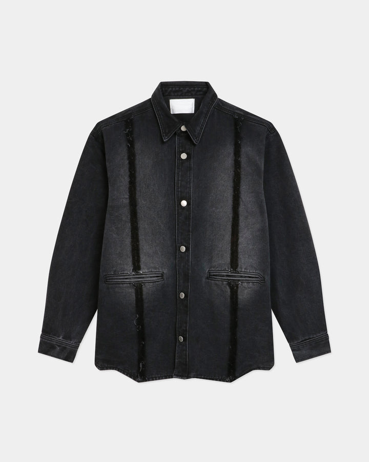 GH BLACK DENIM SHIRT