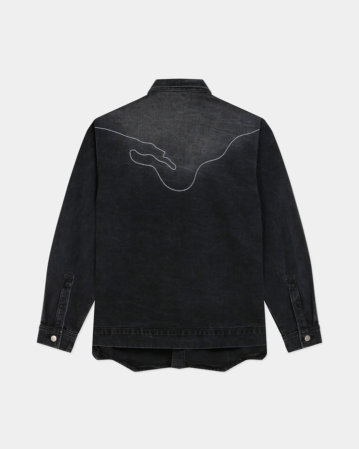 GH BLACK DENIM SHIRT