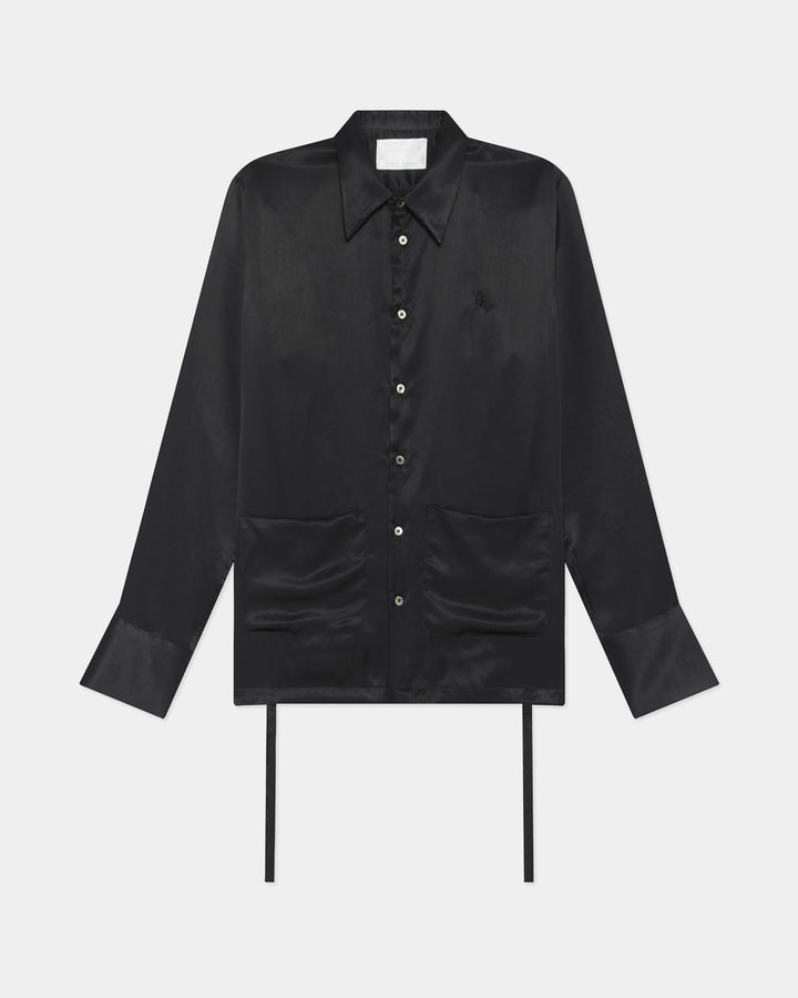 GH POCKET SATIN SHIRT