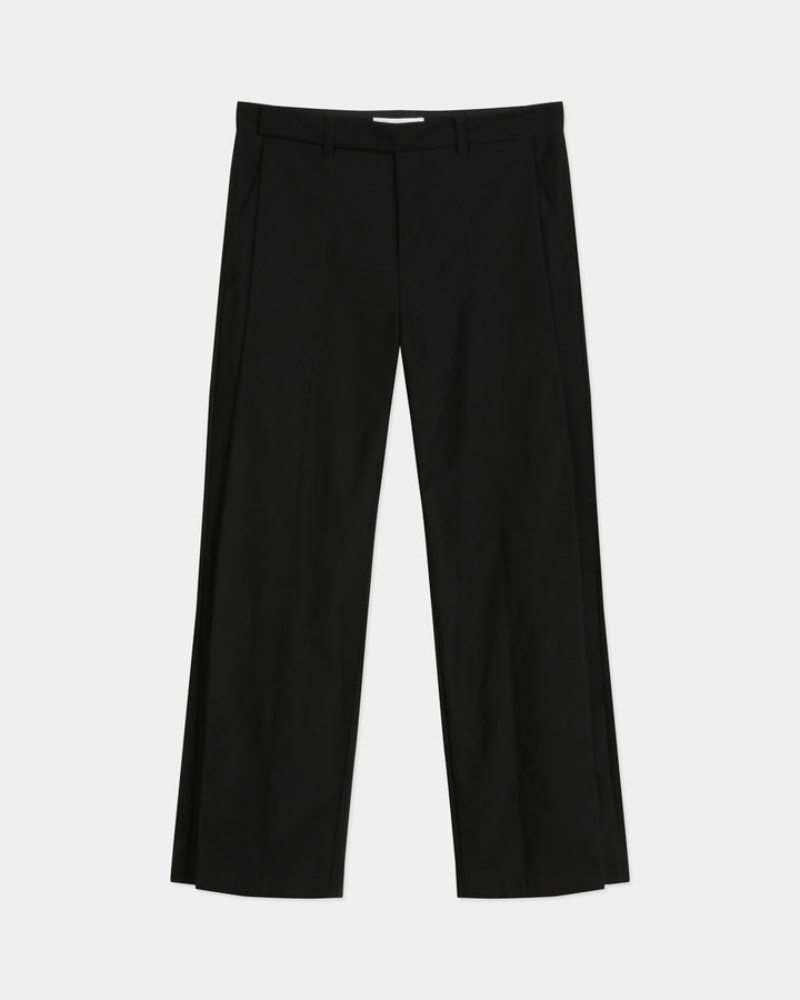 GH DOUBLE  PLEATED CROPPED TROUSERS