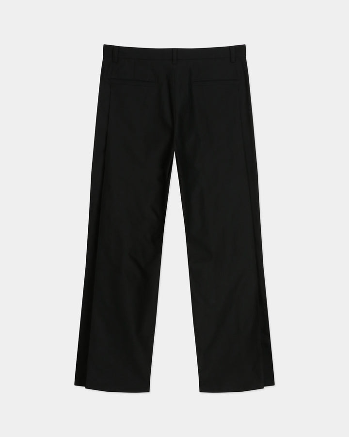 GH DOUBLE  PLEATED CROPPED TROUSERS