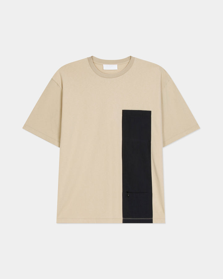 NYLON PATCH POCKET T-SHIRT
