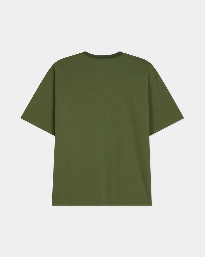 NYLON PATCH POCKET T-SHIRT