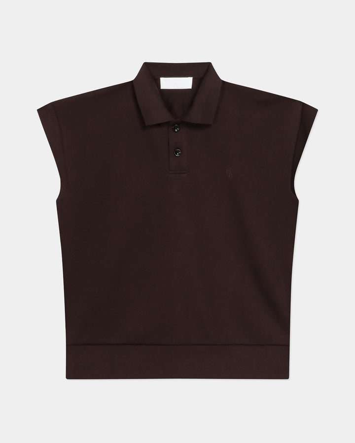 GH SLEEVELESS POLO T-SHIRT