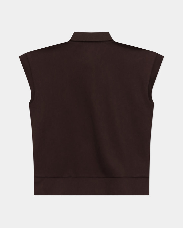 GH SLEEVELESS POLO T-SHIRT