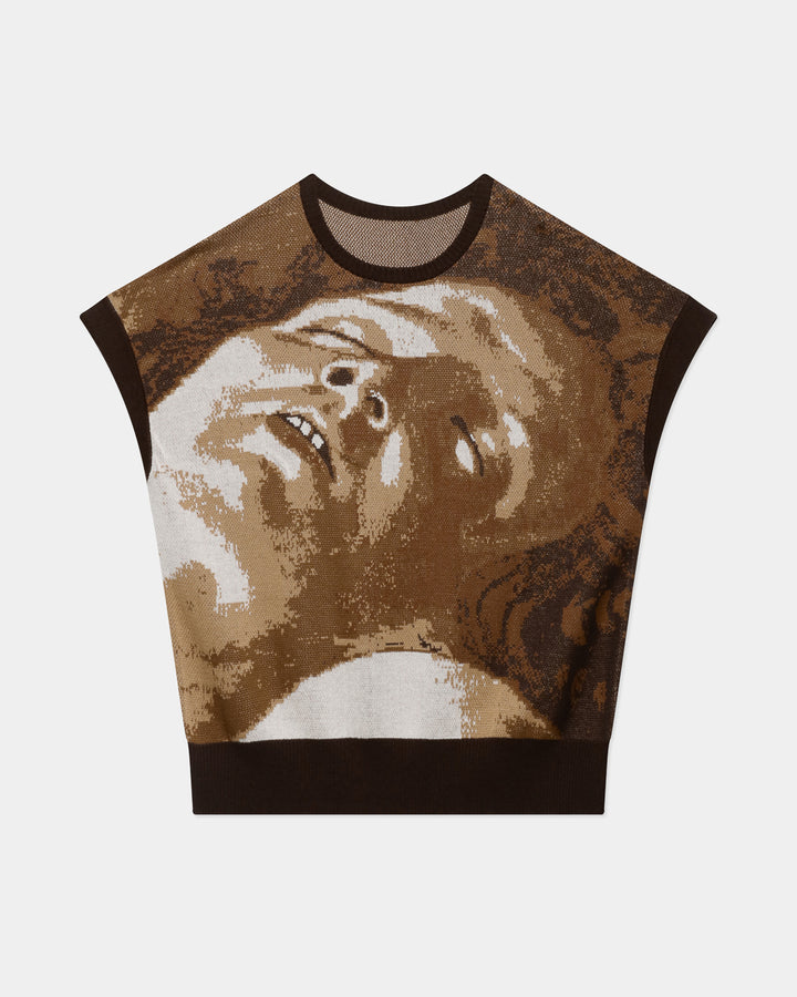 FACE OF MARS  JACQUARD KNIT