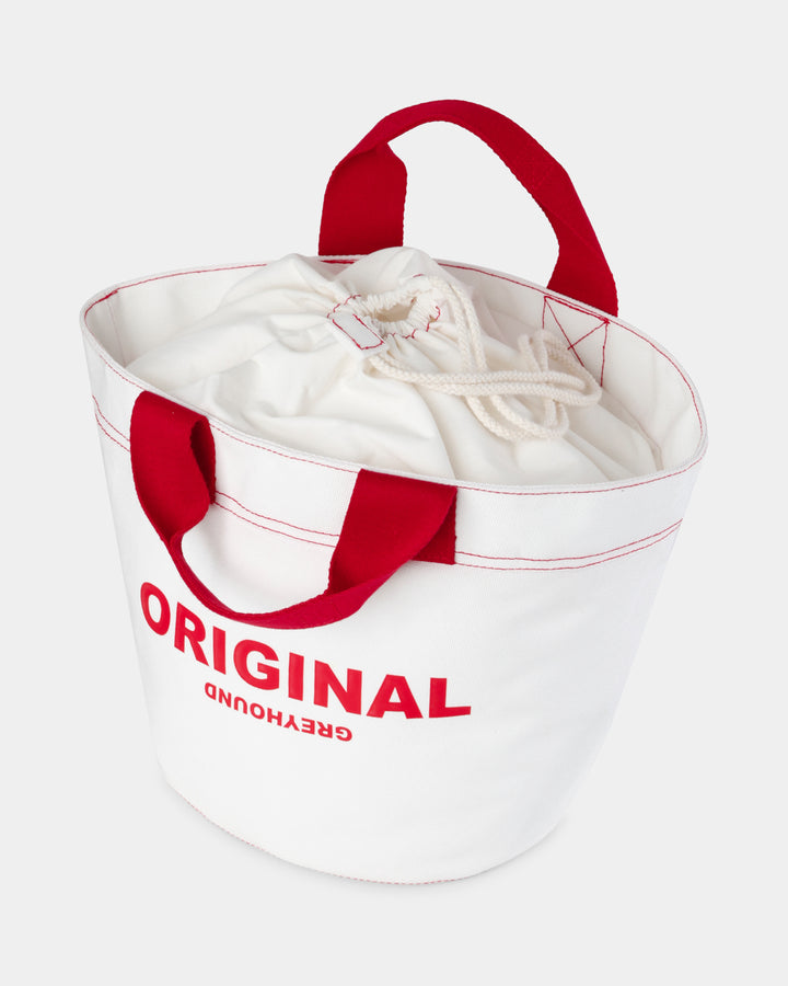 ORIGINAL GREYHOUND BUCKET BAG
