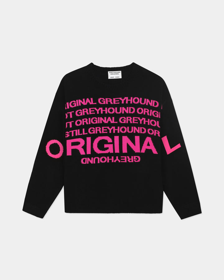 ORIGINAL GREYHOUND KNITTED SWEATSHIRT