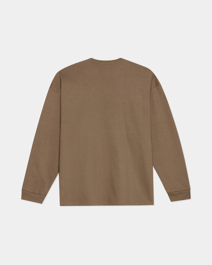 OVERSIZED LOGO LONG SLEEVES  T-SHIRT