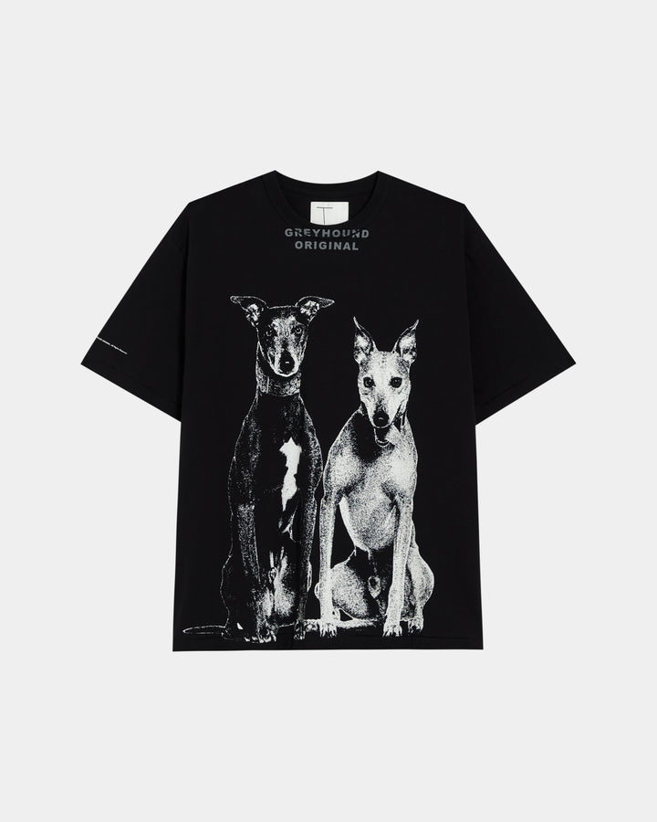 "THE DOGS" T BY GREYHOUND