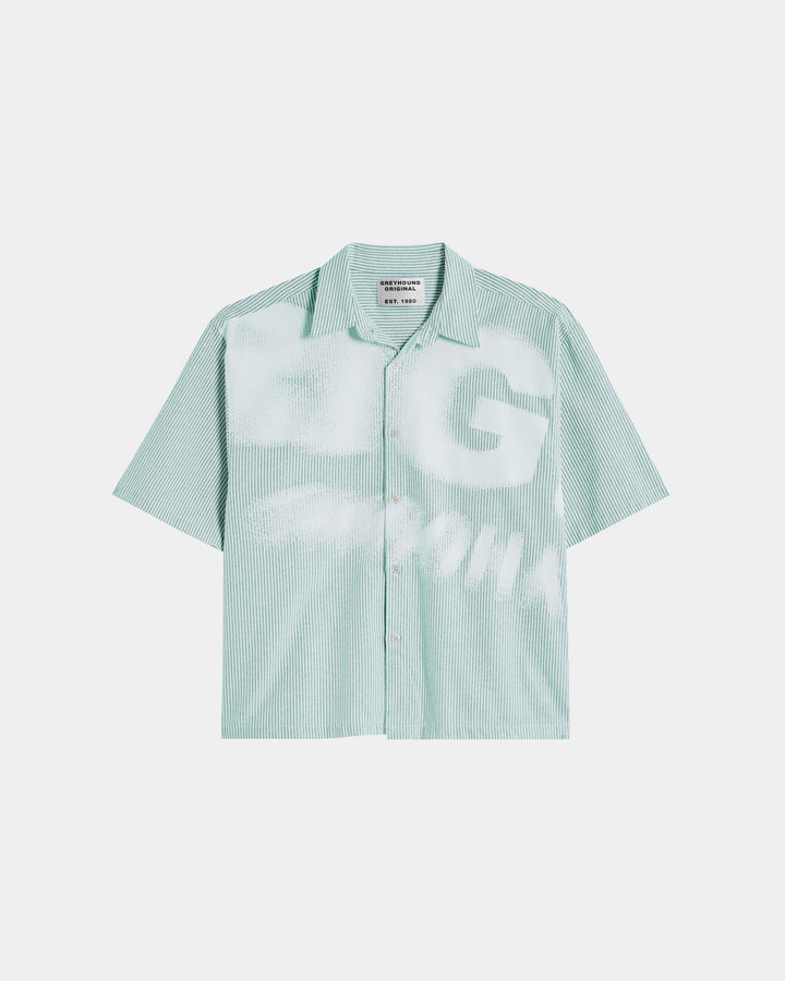 ORIGINAL GREYHOUND DISTORTION STRIPED SHIRT
